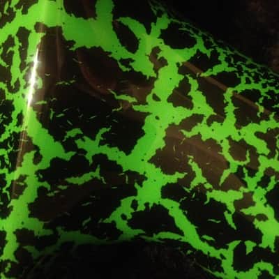 Jackson USA Custom Shop Limited Edition Soloist 2017 Black Green Crackle Hardshell Case Included image 7