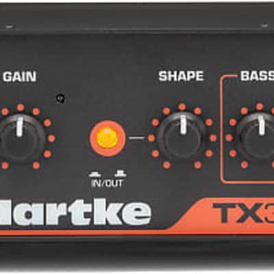 Hartke TX300 Bass Head Amplifier, 300W, Black image 1