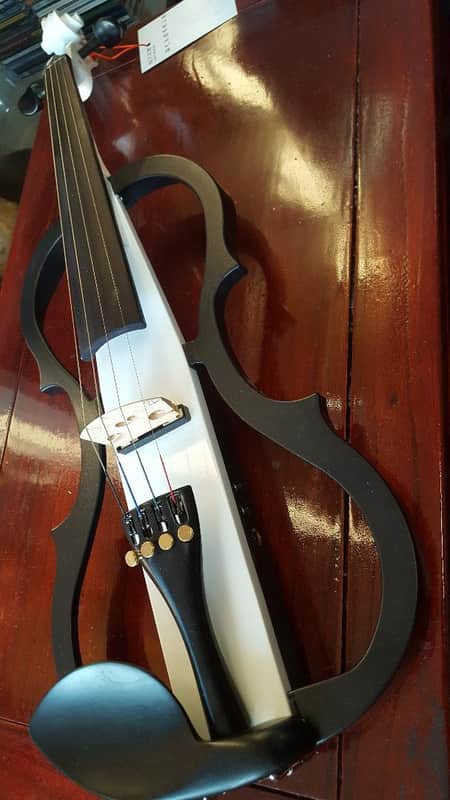 BerkeleyWind Practice Silently /Perform Electric Violin w/ Full Acoustic Resonance SurpriseFREE Gift image 1