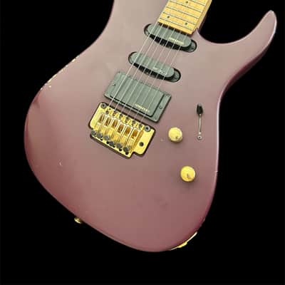 Fernandes Japan Revolver FR- 55 - 1991 - Plum Wine image 2