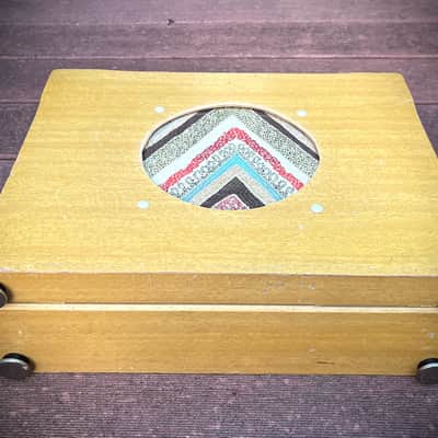 Rotary Connection 1x8 mini/portable loaded guitar speaker cab. Vintage 8 ohm 25 watt speaker. Vintage unique style. Semi open. Handmade. 2026 - Blonde wood image 16