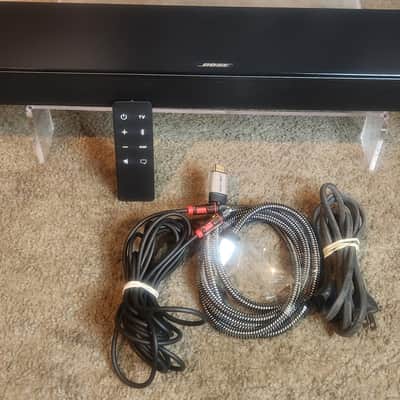 Bose Bose TV Speaker is a compact, 2.0-channel active soundbar 2000 - Black image 3