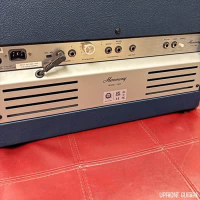 Harmony H605 5w 1x8 Navy/White Tube Combo Guitar Amp image 4