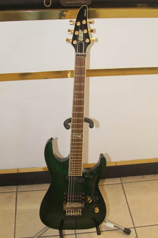 ESP ESP Horizon Green Electric Guitar image 1