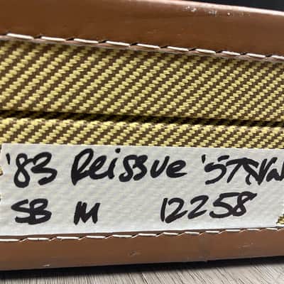 Fender American Vintage ‘57 Stratocaster 1983 ‘83 - Sunburst Rare! Owned by Seymour Duncan and Norm Harris Personal Collection image 21