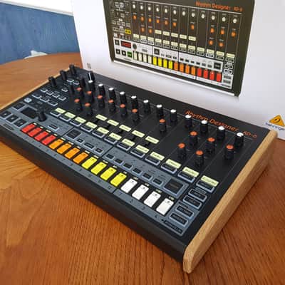 Solid Oak replacement end cheeks for the Behringer RD8, RD9 & LM Drum Drum Machine image 7