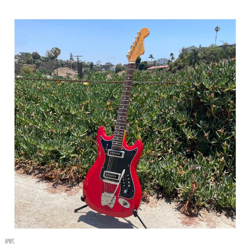 1960s Hagstrom II Red