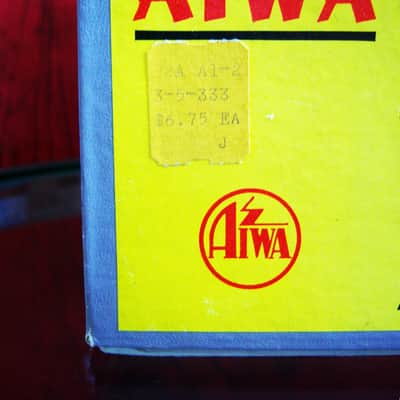 Vintage 1950's Aiwa DM-8 dynamic omni-directional Microphone Hi Z w accessories Calrad Olson Lafayette # 3 image 4