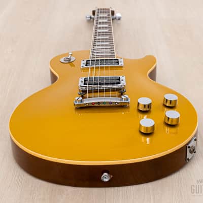 1984 Fernandes Burny Jeff Watson Signature LG-65JW Goldtop w/ Case, Night Ranger image 10
