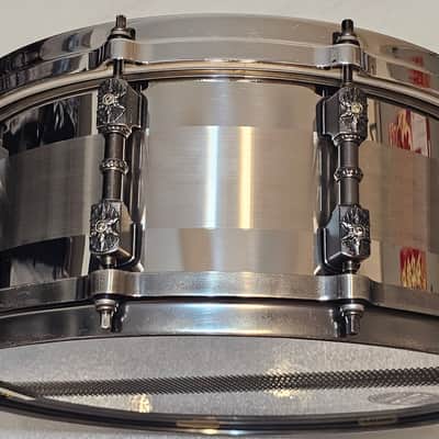 TAMA KSS146 14"x 6" Warlord Collection Spartan Stainless Steel Snare image 7