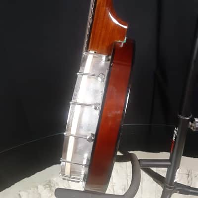 Vintage Peerless 5-String Banjo with Gig Bag image 12