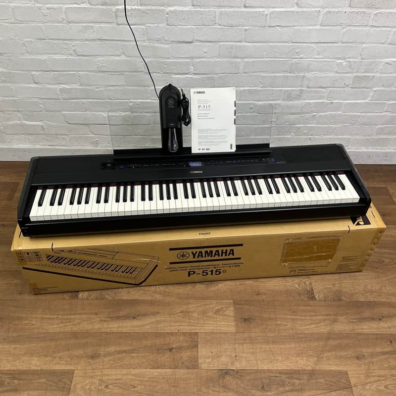 Yamaha P515 Black Digital Piano; Serial No: BCZN01018 | Second Hand image 1