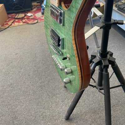 B.D. Jenkins Custom Instruments Apryl 2025 - Green flame maple image 3