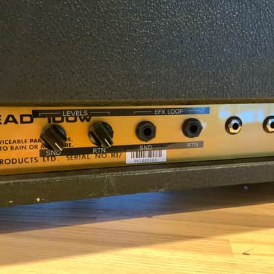 Marshall Super Lead 100W - Reissue 1994 - SKRYDSTRUP R&D MODDED 1994 - Black image 11