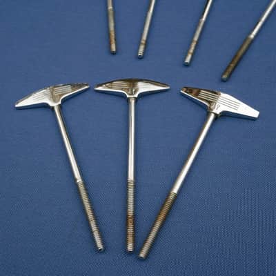 Sonor Signature Lite Hilite T-rods Tension Rods Bass Drum Lot of 7 Vintage image 2