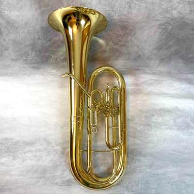 Near Mint King 627 Baritone Horn 3 Valve With Case & Mouthpiece (See Demo) image 2
