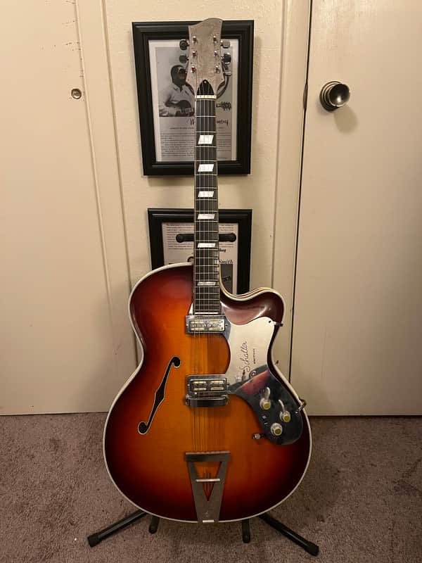 Artur Lang Deluxe custom 1965 - Cherry sunburst image 1
