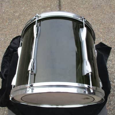 Yamaha Stage Custom 14 X 12 Floor Tom, Forest Green Lacquer, Birch, Excellent! image 6