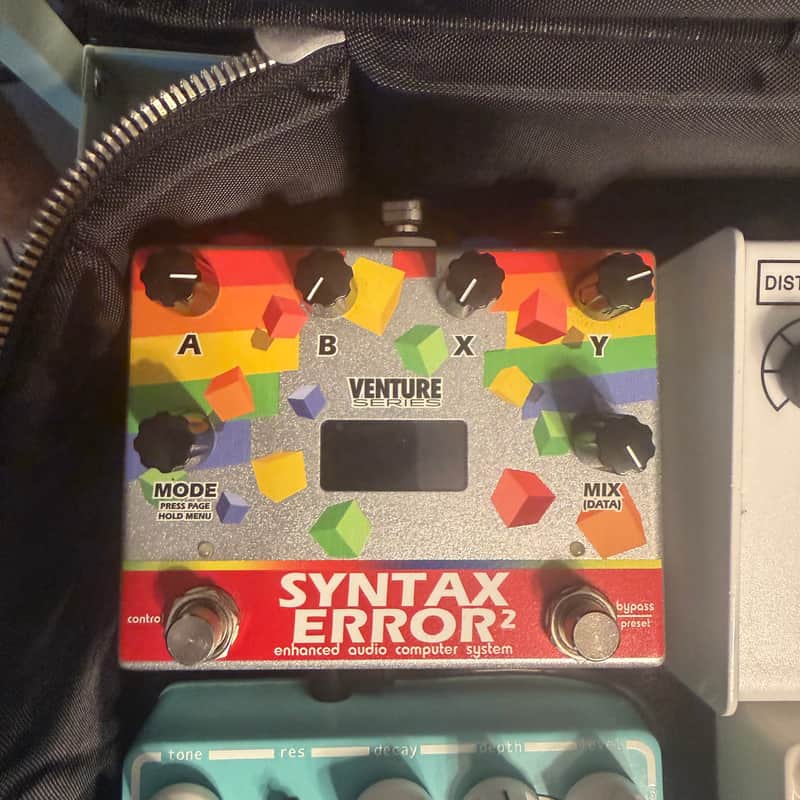 🌈 Alexander Pedals Syntax Error 2 Enhanced Audio Computer System 2021 - Silver / Rainbow image 1