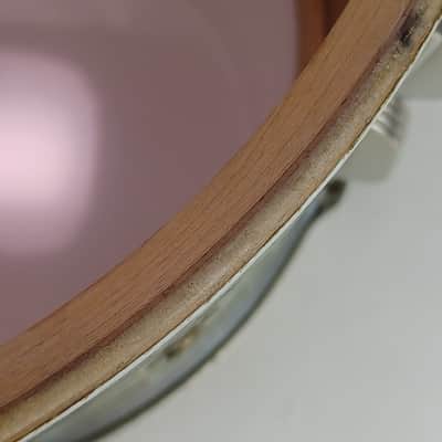 WFL Ludwig 9x13"White Marine Pearl Tom Drum Vintage WMP 3p Mahogany Nickel-Brass image 9