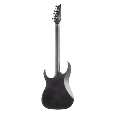 Ibanez RGRTBB21 Iron Label RG Baritone - Black Flat image 4