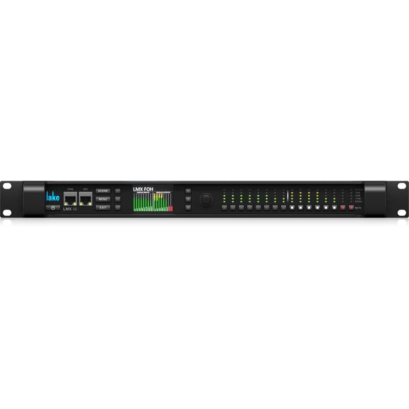 Lake LMX48 Audio System Processor for Loudspeaker Management and System Control (4 in 8 Out) - Open Box, Mint image 1