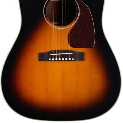 Epiphone Inspired by Gibson J-45 Standard Acoustic-Electric Guitar (with Gig Bag) - Vintage Sunburst image 5