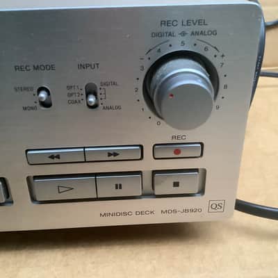 Sony Sony MDS-JB920 QS JB 920 mini disc High-End MiniDisc Recorder image 4