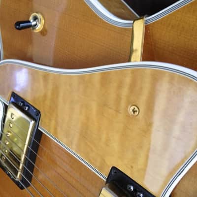 1999 Heritage Super Eagle Archtop Guitar - Antique Natural image 12