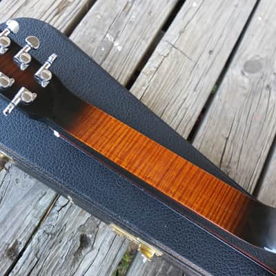 Dobro F60 Squareneck 2000 - Sunburst on flamed maple image 7