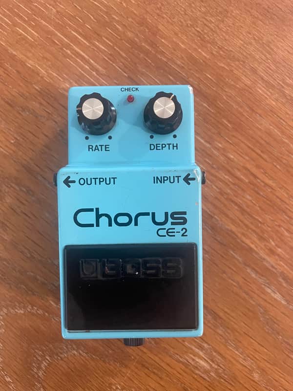 Boss CE-2 Chorus (Green Label era) 1987.  Great working condition. image 1
