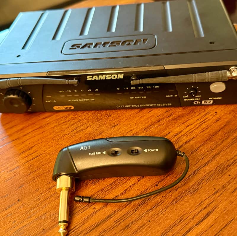 Samson CR77 Diversity Wireless Receiver - K2 Band 2020 - Present - Black image 1