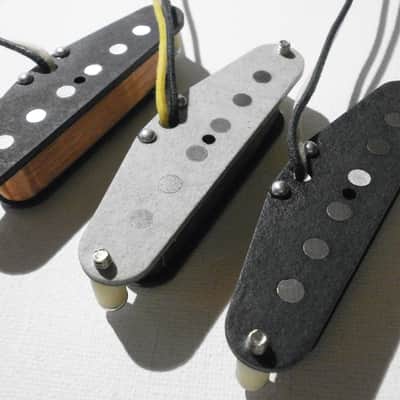 Stratocaster Guitar Pickups SET Hand Wound David Gilmour Black Strat Clones 1979 A5 Q pickups Pink Floyd image 5