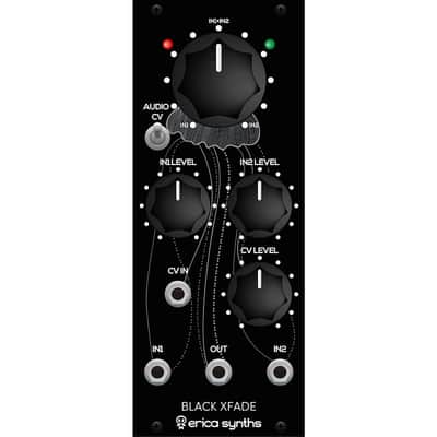 Erica Synths Black XFade Eurorack Crossfader Module image 3