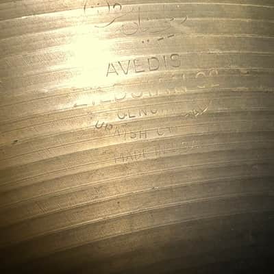 Zildjian Vintage A 1960's - 1938gs (RARE FIND!!) image 5