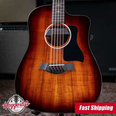 Taylor 260ce-K DLX Bajo Quinto Acoustic/Electric Guitar with Hardshell Case image 1