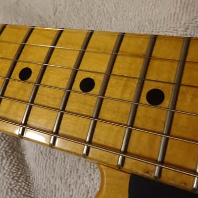 Fender TL-52 Telecaster  Vintage Reissue Japan Flame V Neck,spectacular grain body 7.2 pounds image 4