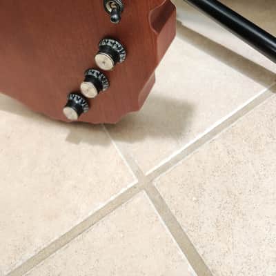 Epiphone USA Map Guitar Reissue 2005 - Natural Mahogany image 9