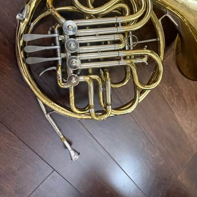 C. G. Conn 6D Double French horn. Made in USA image 2