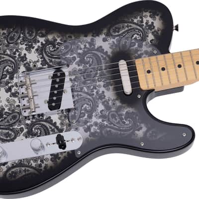 *NEW IN BOX* 2025 Fender Japan Limited Edition Telecaster Black Paisley MIJ image 13