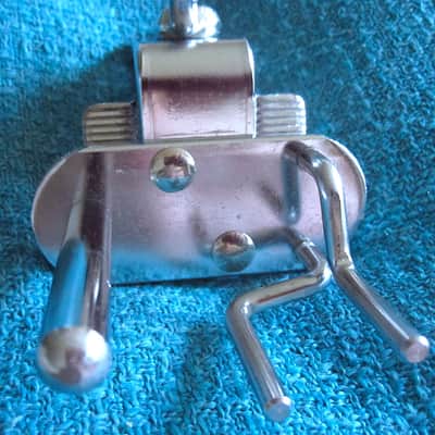 Ludwig Cowbell Woodblock Accessories Bass Drum Hoop Mount Clamp Bracket - Vintage (NOS) image 2