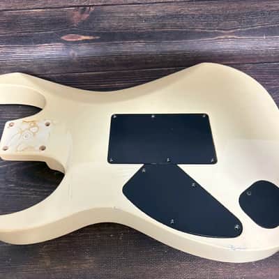 1989 Ibanez RG570 Body White HSH w/Plate Made in Japan image 12