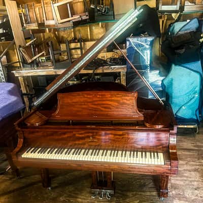 Steinway & Sons Model O Grand Piano – Honduran Mahogany image 3