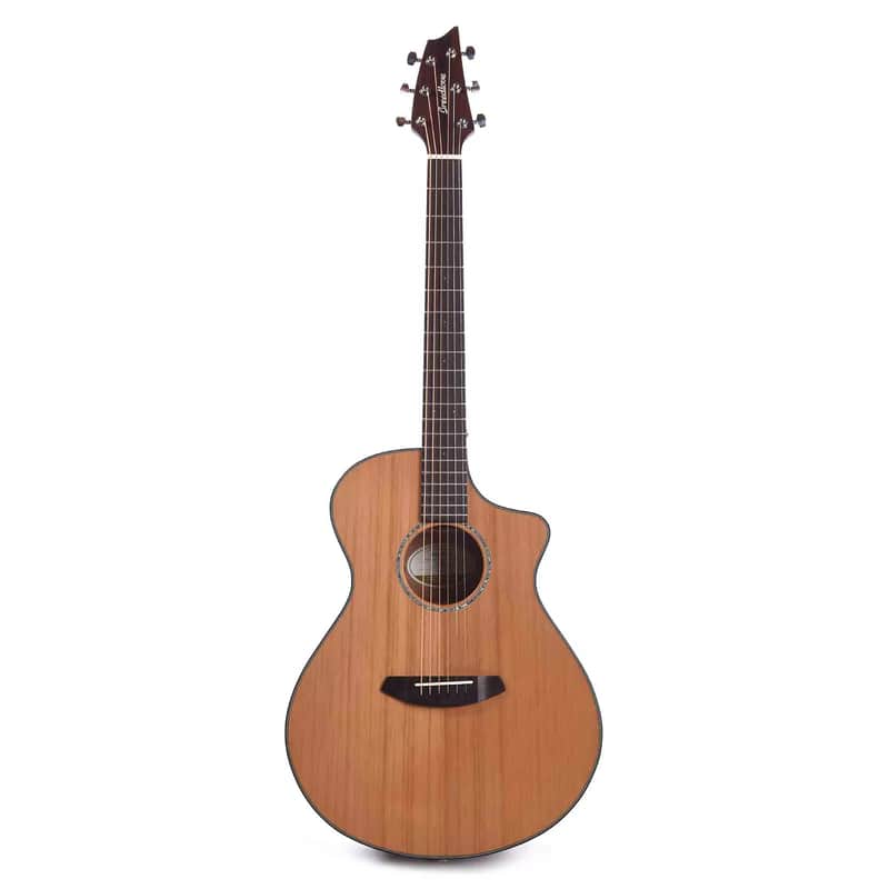 Breedlove Pursuit Concert CE LTD Red Cedar/Mahogany Concert with Built-in Electronics Natural 2018 image 1