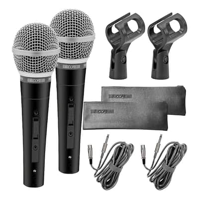 5Core XLR Microphone Dynamic Mic Karaoke Singing Studio Microfono Handheld Mics-ND 58 2PCS image 18