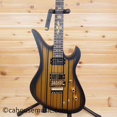 Schecter Synyster Gates Signature Custom-S Sustainiac - Satin Gold Burst image 11