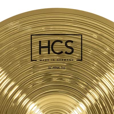 Meinl Cymbals HCS Hihat - 14" Traditional Hihat Cymbals (Pair) image 5