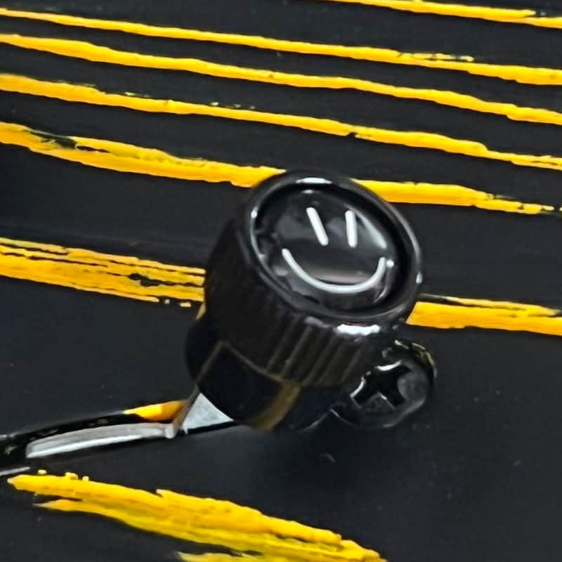 Kinnatone Smiley Face Switch tip knob for Blade style switch 3 or 5 way for Fender Strat tele Jackson Ibanez others image 1