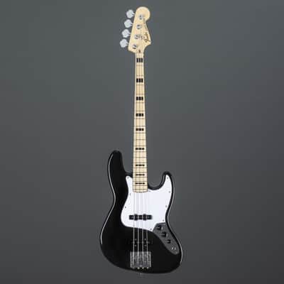 Fender Geddy Lee Jazz Bass, Black - 4-String Electric Bass image 2