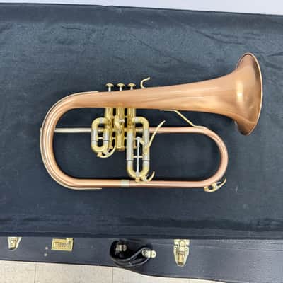 Used Blessing BFH-1541RT Performance Series Intermediate Bb Flugelhorn with Case and Mouthpiece Just Serviced image 2